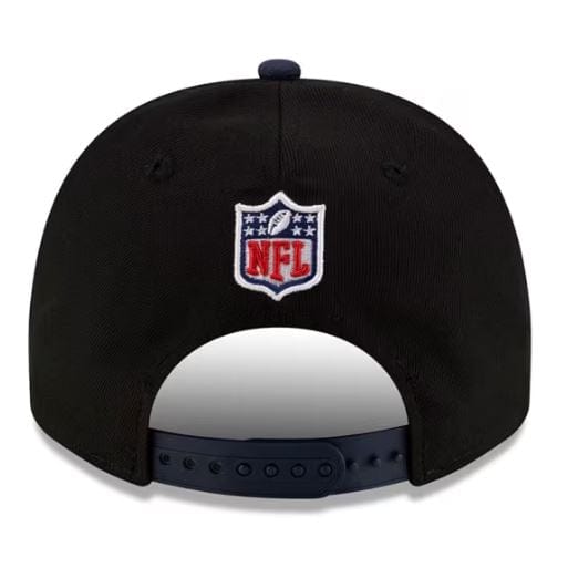 Adult Dallas Cowboys New Era Black 2025 NFL Draft 9FIFTY A-Frame Adjustable Snapback Hat - Men's