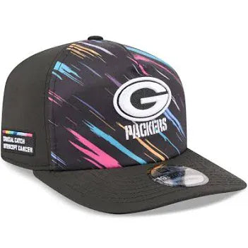 New Era Adjustable Hat OSFM / Black Adult Green Bay Packers New Era Black 2026 NFL Crucial Catch 9SEVENTY Adjustable Hat - Men's