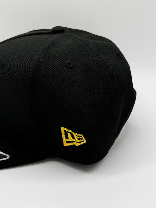 New Era Adjustable Hat OSFM / Black Adult USA Hockey New Era Black A-Frame 9FIFTY Adjustable Snapback Hat - Men's