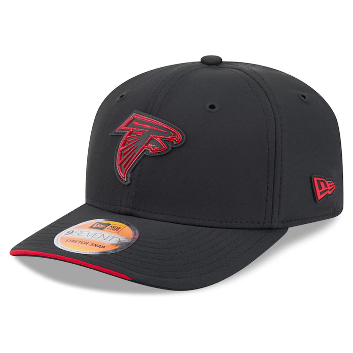 New Era Adjustable Hat OSFM / Black Atlanta Falcons New Era 2026 NFL Sideline 9SEVENTY Adjustable Stretch Snap Hat