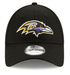 New Era Adjustable Hat OSFM / Black Baltimore Ravens New Era Black The League Logo 9FORTY Adjustable Hat