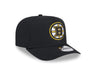 New Era Adjustable Hat OSFM / Black Boston Bruins New Era Black A-Frame 9FIFTY Adjustable Snapback Hat