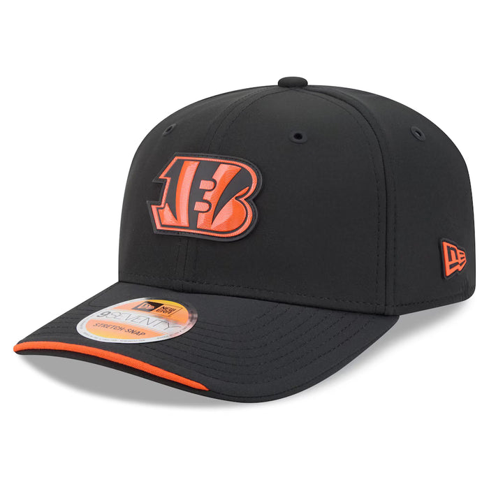 New Era Adjustable Hat OSFM / Black Cincinnati Bengals New Era 2026 NFL Sideline 9SEVENTY Adjustable Stretch Snap Hat