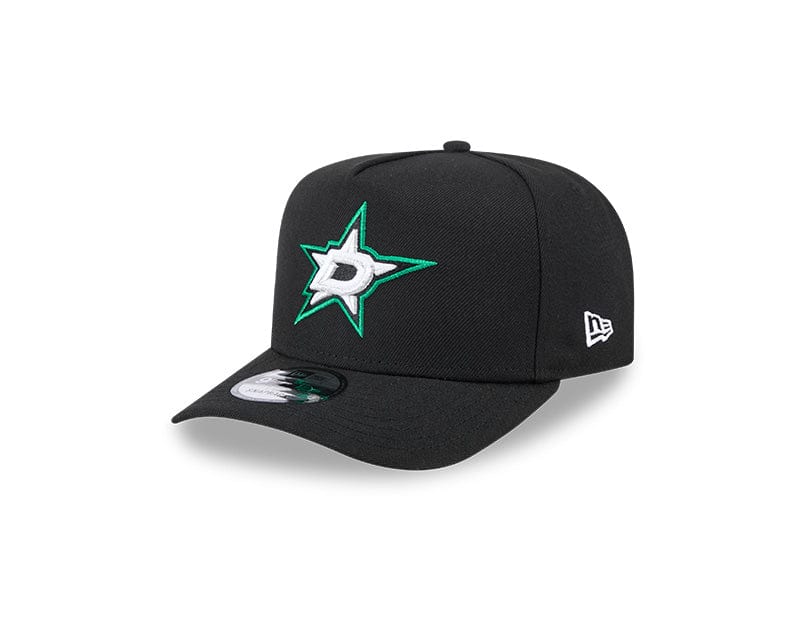 New Era Adjustable Hat OSFM / Black Dallas Stars New Era Black A-Frame 9FIFTY Adjustable Snapback Hat