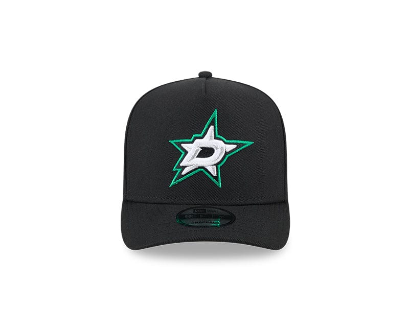 New Era Adjustable Hat OSFM / Black Dallas Stars New Era Black A-Frame 9FIFTY Adjustable Snapback Hat