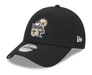 New Era Adjustable Hat OSFM / Black New Orleans Saints New Era Black Throwback The League Logo 9FORTY Adjustable Hat