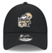 New Era Adjustable Hat OSFM / Black New Orleans Saints New Era Black Throwback The League Logo 9FORTY Adjustable Hat