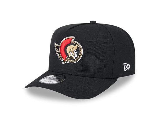 New Era Adjustable Hat OSFM / Black Ottawa Senators New Era Black A-Frame 9FIFTY Adjustable Snapback Hat