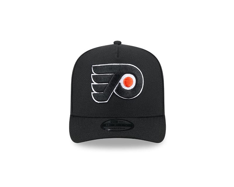 New Era Adjustable Hat OSFM / Black Philadelphia Flyers New Era Black A-Frame 9FIFTY Adjustable Snapback Hat