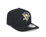 New Era Adjustable Hat OSFM / Black Pittsburgh Penguins New Era Black A-Frame 9FIFTY Adjustable Snapback Hat