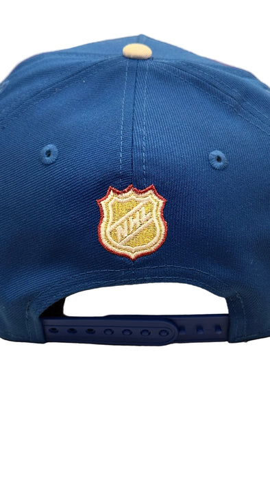 New Era Adjustable Hat OSFM / blue Adult Minnesota Wild New Era Blue A-Frame 9FIFTY Adjustable Snapback Hat - Men's