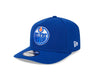 New Era Adjustable Hat OSFM / Blue Edmonton Oilers New Era Blue A-Frame 9FIFTY Adjustable Snapback Hat