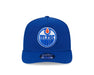 New Era Adjustable Hat OSFM / Blue Edmonton Oilers New Era Blue A-Frame 9FIFTY Adjustable Snapback Hat