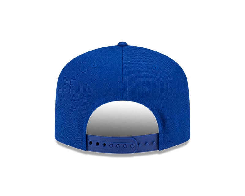 New Era Adjustable Hat OSFM / Blue Edmonton Oilers New Era Blue A-Frame 9FIFTY Adjustable Snapback Hat