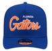 New Era Adjustable Hat OSFM / Blue Florida Gators New Era Blue Script A-Frame 9FIFTY Adjustable Snapback Hat- Men's