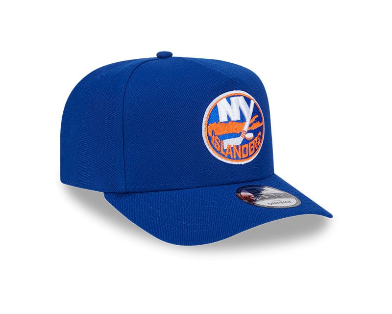 New Era Adjustable Hat OSFM / Blue New York Islanders New Era Blue A-Frame 9FIFTY Adjustable Snapback Hat