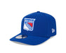 New Era Adjustable Hat OSFM / Blue New York Rangers New Era Blue A-Frame 9FIFTY Adjustable Snapback Hat