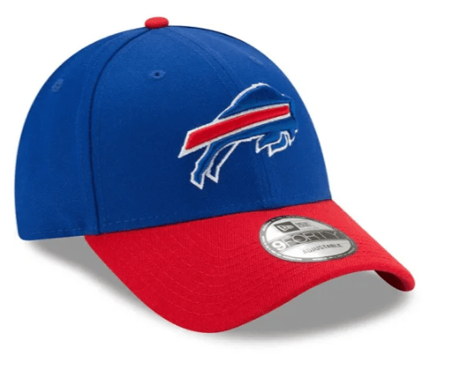 New Era Adjustable Hat OSFM / Blue/Red Buffalo Bills New Era Blue/Red The League Logo 9FORTY Adjustable Hat