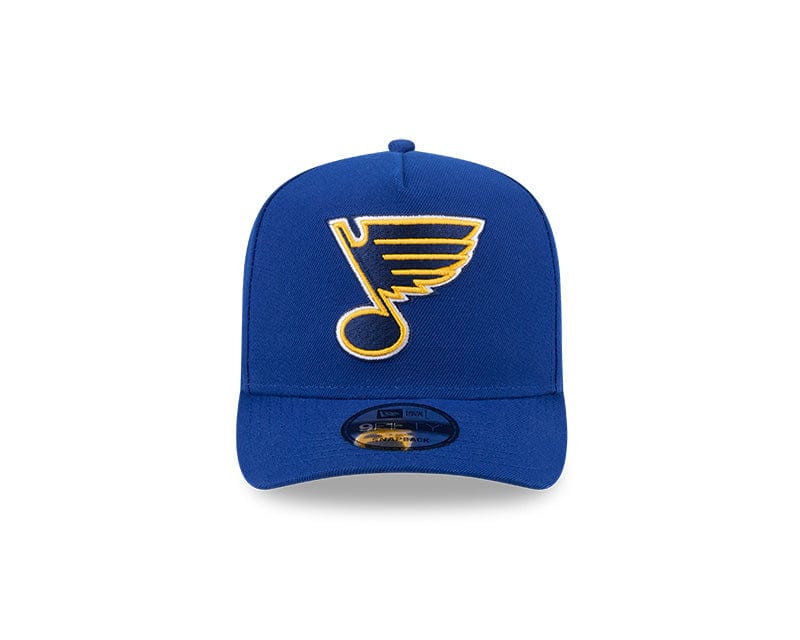 New Era Adjustable Hat OSFM / Blue St. Louis Blues New Era Blue A-Frame 9FIFTY Adjustable Snapback Hat