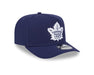 New Era Adjustable Hat OSFM / Blue Toronto Maple Leafs New Era Blue A-Frame 9FIFTY Adjustable Snapback Hat