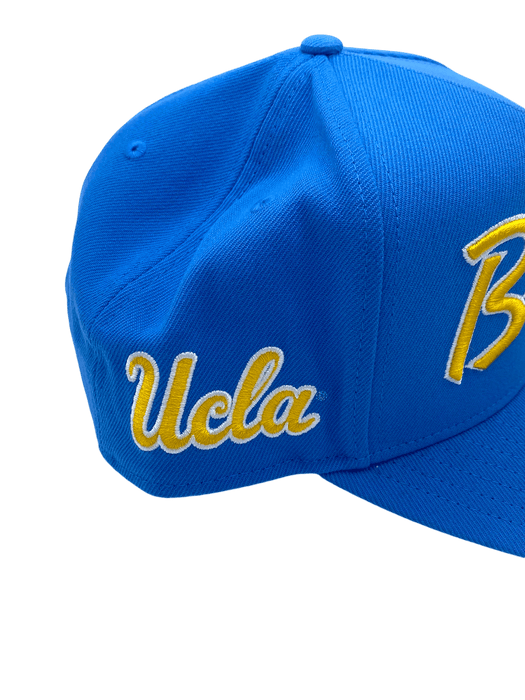 New Era Adjustable Hat OSFM / Blue UCLA Bruins New Era Blue Script A-Frame 9FIFTY Adjustable Snapback Hat- Men's