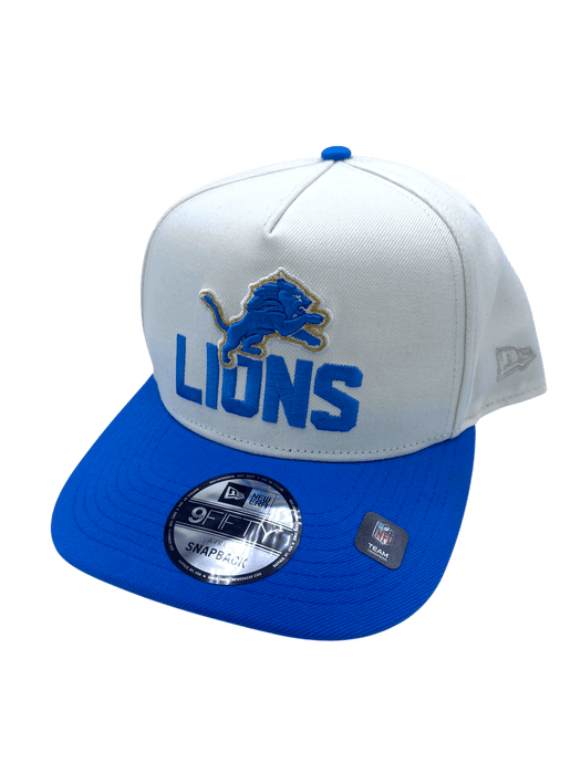 New Era Adjustable Hat OSFM / Chrome Adult Detroit Lions New Era x Pro Image Chrome A-Frame 9FIFTY Adjustable Snapback Hat - Men's