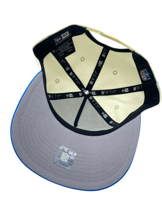 New Era Adjustable Hat OSFM / Chrome Adult Detroit Lions New Era x Pro Image Chrome A-Frame 9FIFTY Adjustable Snapback Hat - Men's