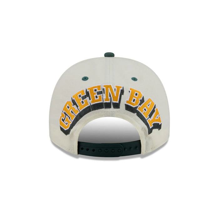 New Era Adjustable Hat OSFM / Chrome Adult Green Bay Packers New Era Chrome 2026 NFL Rivalries 9FIFTY A-Frame Adjustable Snapback Hat - Unisex