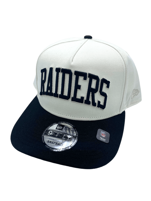 New Era Adjustable Hat OSFM / Chrome Adult Las Vegas Raiders New Era x Pro Image Chrome A-Frame 9FIFTY Adjustable Snapback Hat - Men's