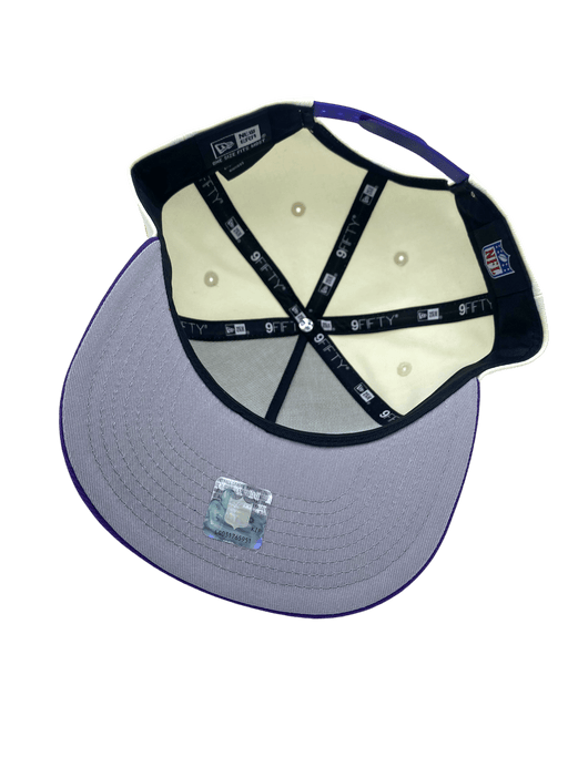 New Era Adjustable Hat OSFM / Chrome Adult Minnesota Vikings New Era x Pro Image Chrome A-Frame 9FIFTY Adjustable Snapback Hat - Men's