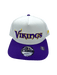 New Era Adjustable Hat OSFM / Chrome Adult Minnesota Vikings New Era x Pro Image Chrome A-Frame 9FIFTY Adjustable Snapback Hat - Men's