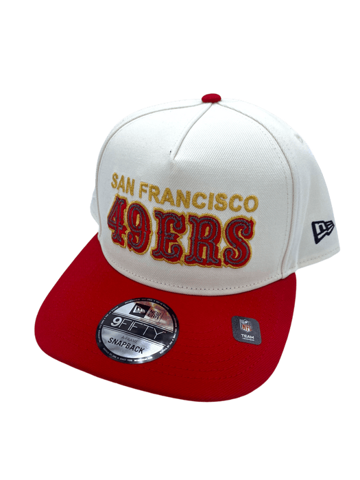 New Era Adjustable Hat OSFM / Chrome Adult San Francisco 49ers New Era x Pro Image Chrome A-Frame 9FIFTY Adjustable Snapback Hat - Men's