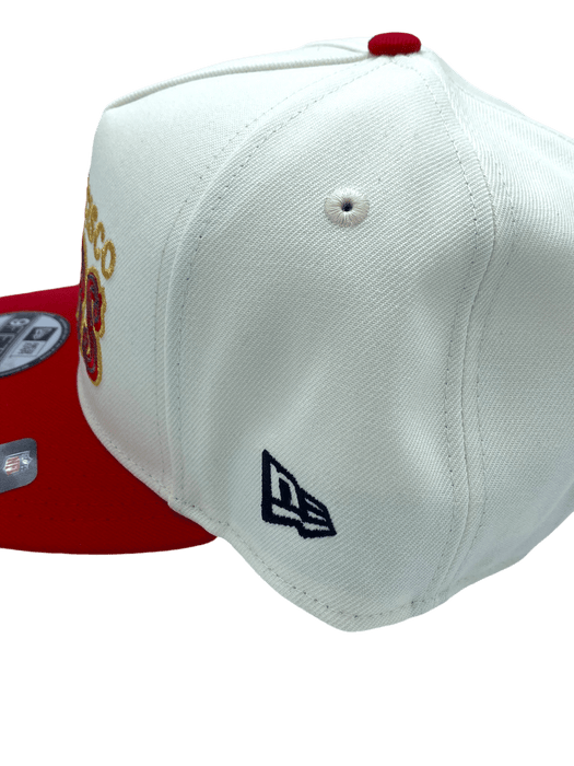 New Era Adjustable Hat OSFM / Chrome Adult San Francisco 49ers New Era x Pro Image Chrome A-Frame 9FIFTY Adjustable Snapback Hat - Men's