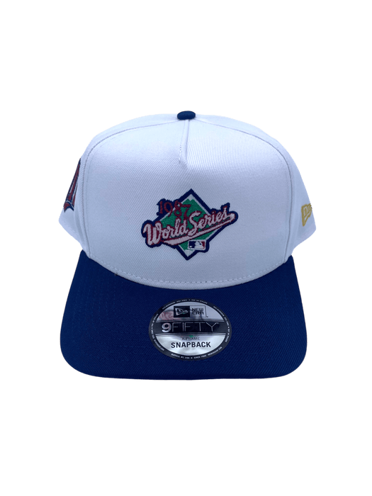 New Era Adjustable Hat OSFM / Chrome Minnesota Twins New Era 1987 World Series Chrome A-Frame 9FIFTY Adjustable Snapback Hat