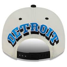 New Era Adjustable Hat OSFM / Cream Adult Detroit Lions New Era Chrome 2026 NFL Rivalries 9FIFTY A-Frame Adjustable Snapback Hat - Men's