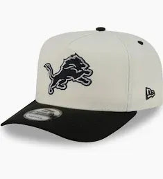 New Era Adjustable Hat OSFM / Cream Adult Detroit Lions New Era Chrome 2026 NFL Rivalries 9FIFTY A-Frame Adjustable Snapback Hat - Men's