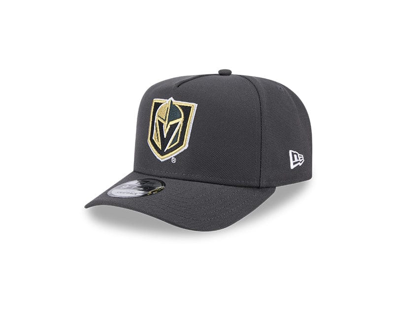 New Era Adjustable Hat OSFM / Gray Vegas Golden Knights New Era Gray A-Frame 9FIFTY Adjustable Snapback Hat