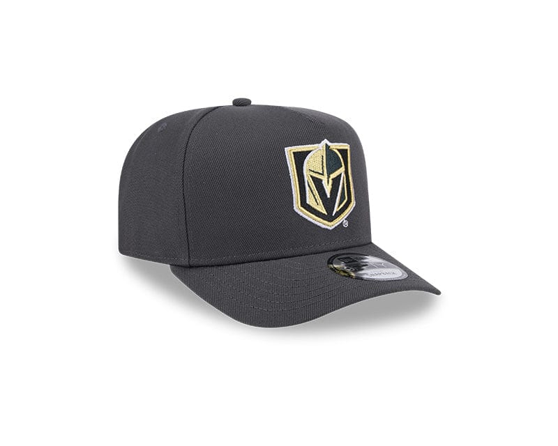 New Era Adjustable Hat OSFM / Gray Vegas Golden Knights New Era Gray A-Frame 9FIFTY Adjustable Snapback Hat