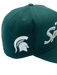 New Era Adjustable Hat OSFM / Green Michigan State Spartans New Era Green Script A-Frame 9FIFTY Adjustable Snapback Hat- Men's