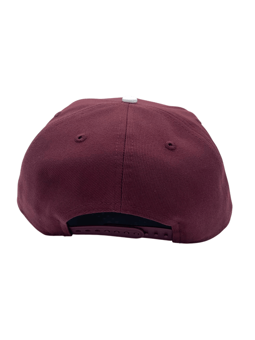 Adult Minnesota Wild New Era Maroon A-Frame 9FIFTY Adjustable Snapback Hat - Men's