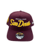 New Era Adjustable Hat OSFM / Maroon Arizona State Sun Devils New Era Maroon Script A-Frame 9FIFTY Adjustable Snapback Hat- Men's