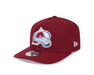 New Era Adjustable Hat OSFM / Maroon Colorado Avalanche New Era Maroon A-Frame 9FIFTY Adjustable Snapback Hat