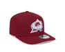 New Era Adjustable Hat OSFM / Maroon Colorado Avalanche New Era Maroon A-Frame 9FIFTY Adjustable Snapback Hat