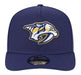 Adult Nashville Predators New Era Navy A-Frame 9FIFTY Adjustable Snapback Hat -Men's