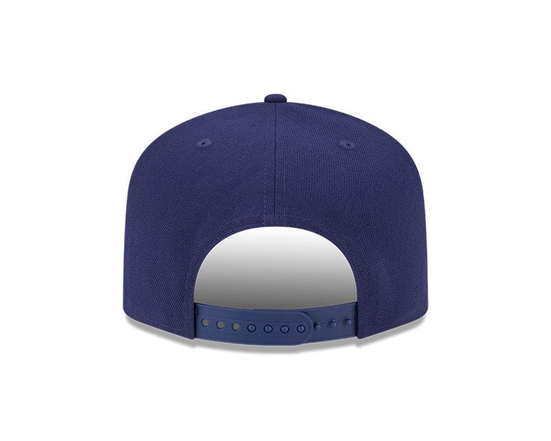 New Era Adjustable Hat OSFM / Navy Columbus Blue Jackets New Era Navy A-Frame 9FIFTY Adjustable Snapback Hat