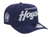 New Era Adjustable Hat OSFM / Navy Georgetown Hoyas New Era Navy Script A-Frame 9FIFTY Adjustable Snapback Hat- Men's