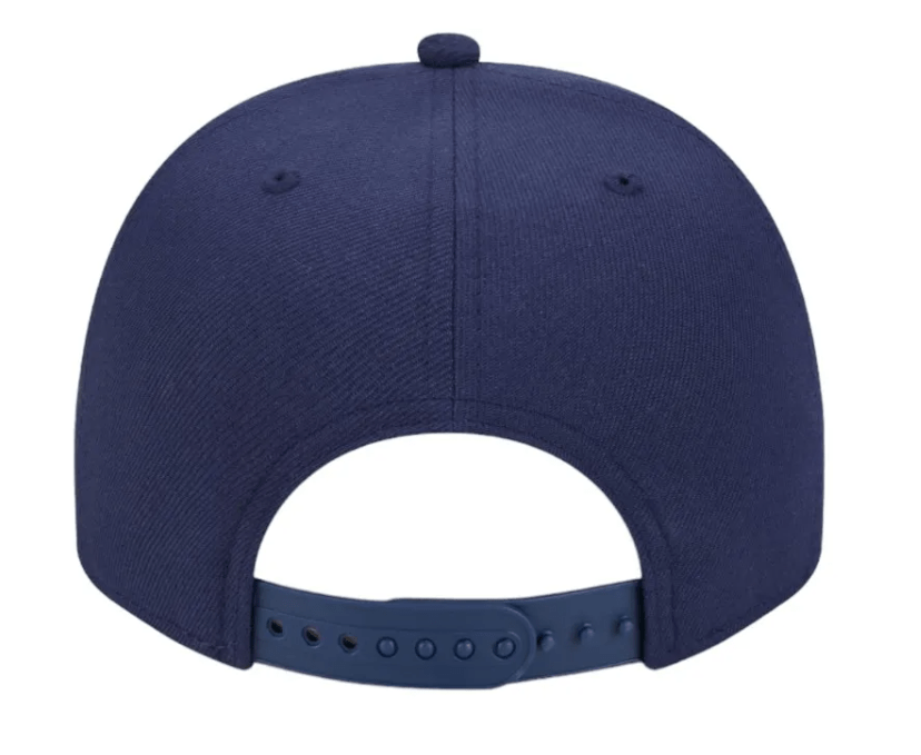 New Era Adjustable Hat OSFM / Navy Georgetown Hoyas New Era Navy Script A-Frame 9FIFTY Adjustable Snapback Hat- Men's