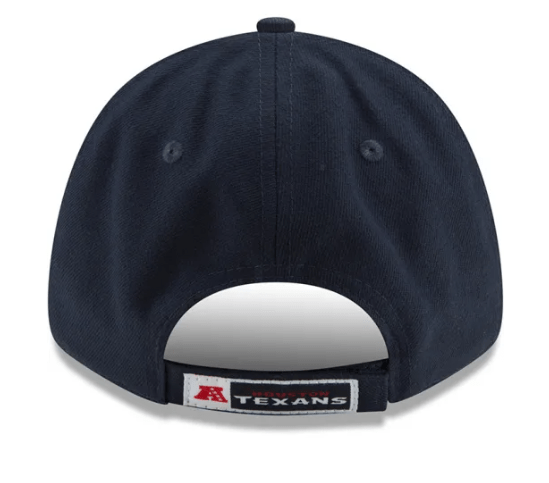 New Era Adjustable Hat OSFM / Navy Houston Texans New Era Navy The League Logo 9FORTY Adjustable Hat