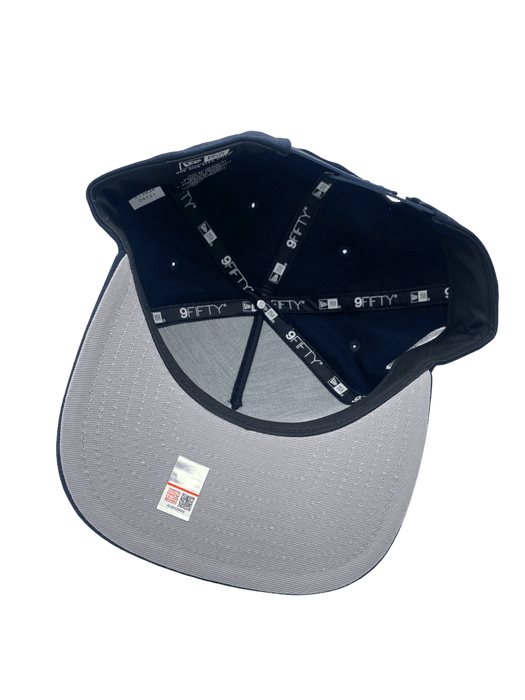 New Era Adjustable Hat OSFM / Navy Penn State Nittany Lions New Era Navy Script A-Frame 9FIFTY Adjustable Snapback Hat- Men's