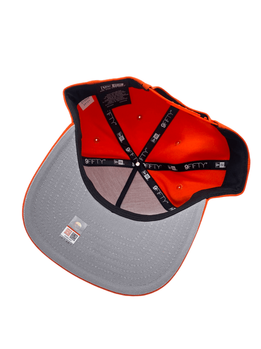 New Era Adjustable Hat OSFM / Orange Clemson Tigers New Era Orange Script A-Frame 9FIFTY Adjustable Snapback Hat- Men's